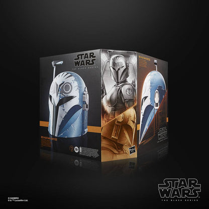 Star Wars Black Series: The Mandalorian - Bo-Katan Kryze Elektronischer Helm Replik 1:1 Hasbro 2022