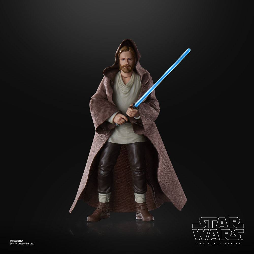 Star Wars Black Series: Obi-Wan Kenobi - Obi-Wan Kenobi (Wandering Jedi) 15cm Actionfigur 2022