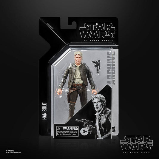 Star Wars Black Series - Han Solo (Archive Line) 15cm Actionfigur 2022 Hasbro (Auspacker)