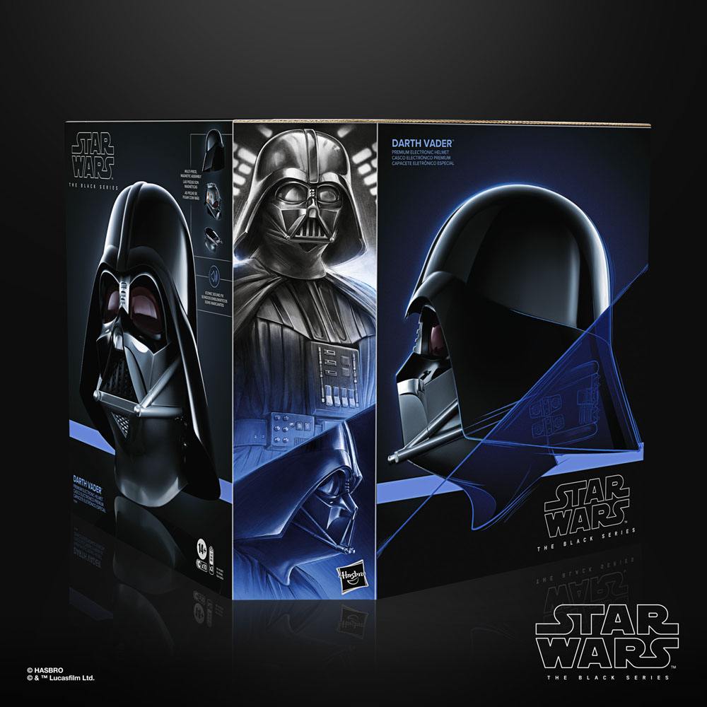 Star Wars Black Series: Obi-Wan Kenobi - Darth Vader Elektronischer Helm Replik 1:1 Hasbro 2022