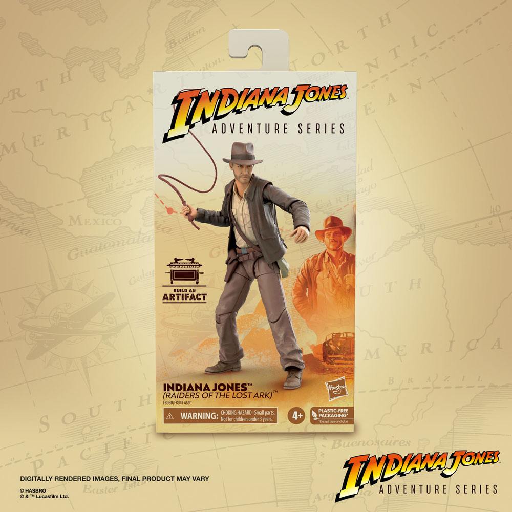 Indiana Jones Adventure Series : Indiana Jones (Jäger des verlorenen Schatzes) Actionfigur 15cm