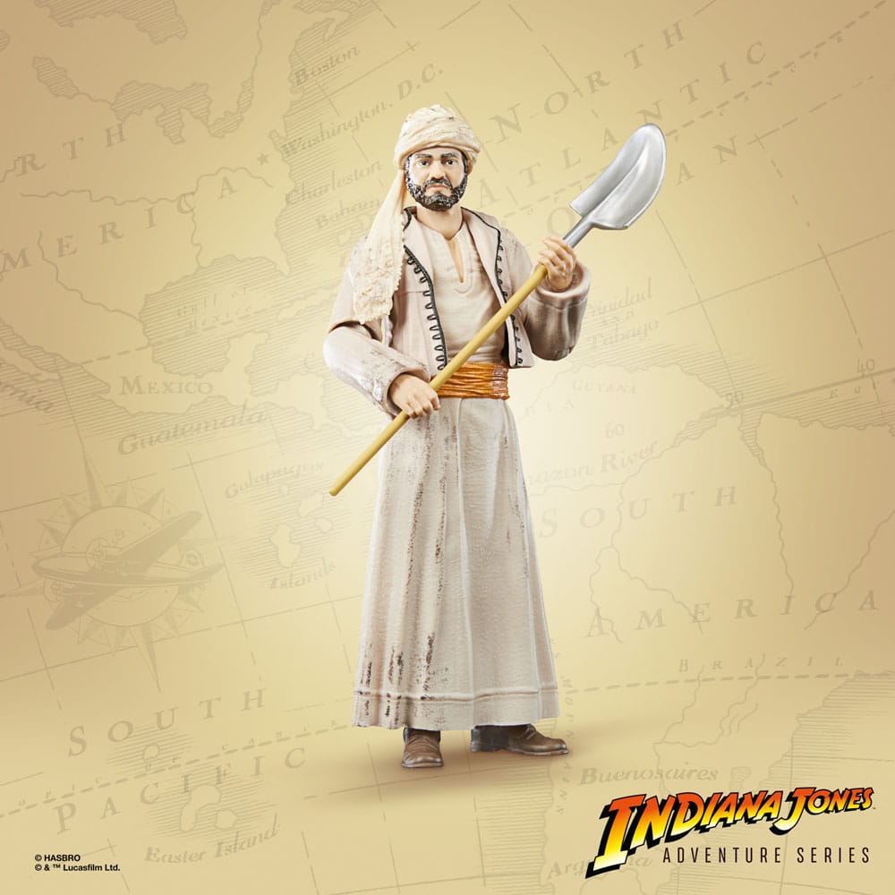 Indiana Jones Adventure Series : Sallah (Jäger des verlorenen Schatzes) Actionfigur 15cm