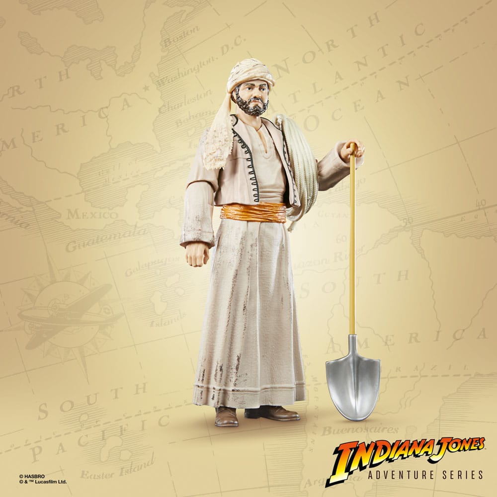 Indiana Jones Adventure Series : Sallah (Jäger des verlorenen Schatzes) Actionfigur 15cm