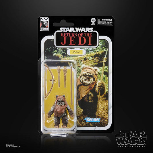 Star Wars Black Series - Wicket (Episode VI) 40th Anniversary Actionfigur 15cm Hasbro 2022