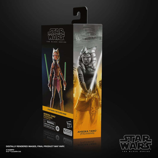 Star Wars Black Series: The Clone Wars - Ahsoka Tano (Padawan) 15cm Actionfigur 2023