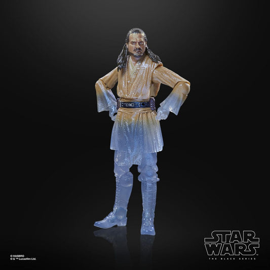 Star Wars Black Series: Obi-Wan Kenobi - Qui-Gon Jinn (Force Spirit) 15cm Actionfigur Exclusive 2023