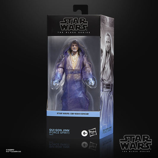 Star Wars Black Series: Obi-Wan Kenobi - Qui-Gon Jinn (Force Spirit) 15cm Actionfigur Exclusive 2023