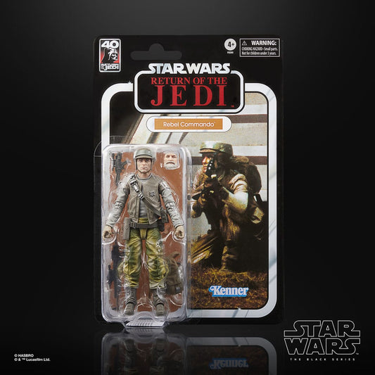 Star Wars Black Series - Rebel Commando (Episode VI) 40th Anniversary Actionfigur 15cm Hasbro