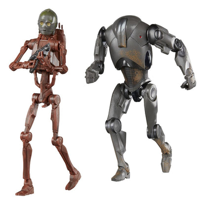 Pre-Order: Star Wars Black Series: Episode II - C-3PO (B1 Battle Droid Body) & Super Battle Droid (2Pack) 15cm Actionfiguren Hasbro 2024 Exclusive