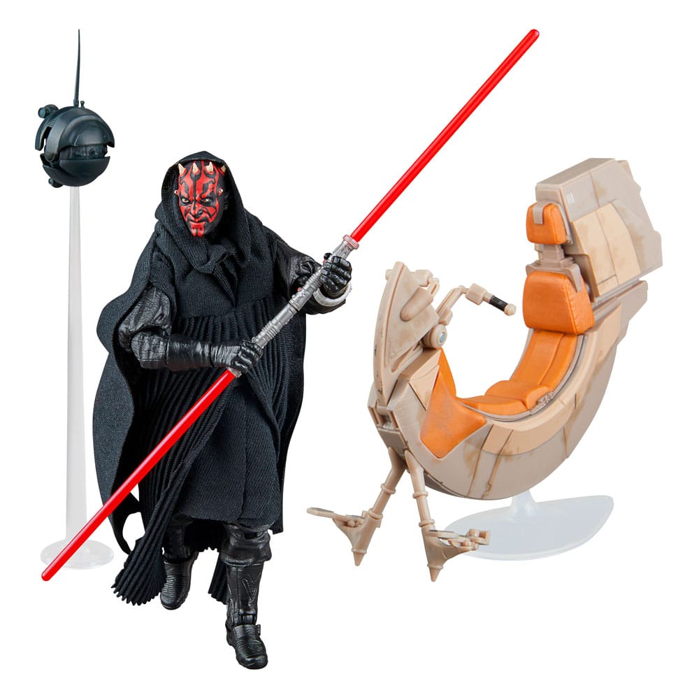 Star Wars Black Series - Darth Maul & Sith Speeder (Episode I – The Phantom Menace) 25th Anniversary Fahrzeug mit Actionfigur Hasbro 2025