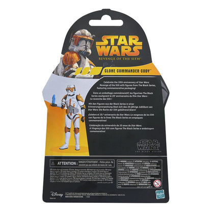 Pre-Order: Star Wars Black Series: Revenge of the Sith - Clone Commander Cody (Exclusive) 15cm Actionfigur Hasbro 2024