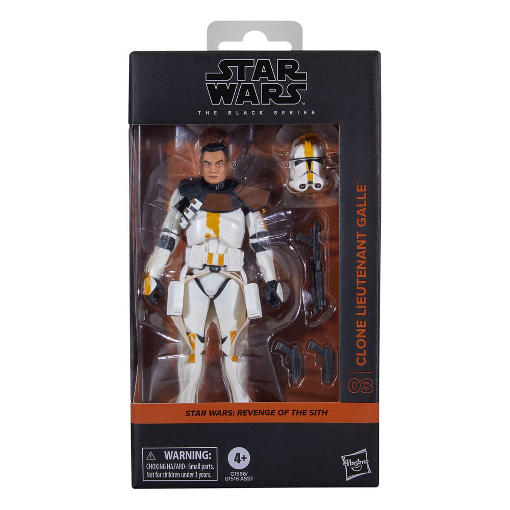 Pre-Order: Star Wars Black Series: Episode III - Clone Lieutenant Galle 15cm Actionfigur Hasbro 2025