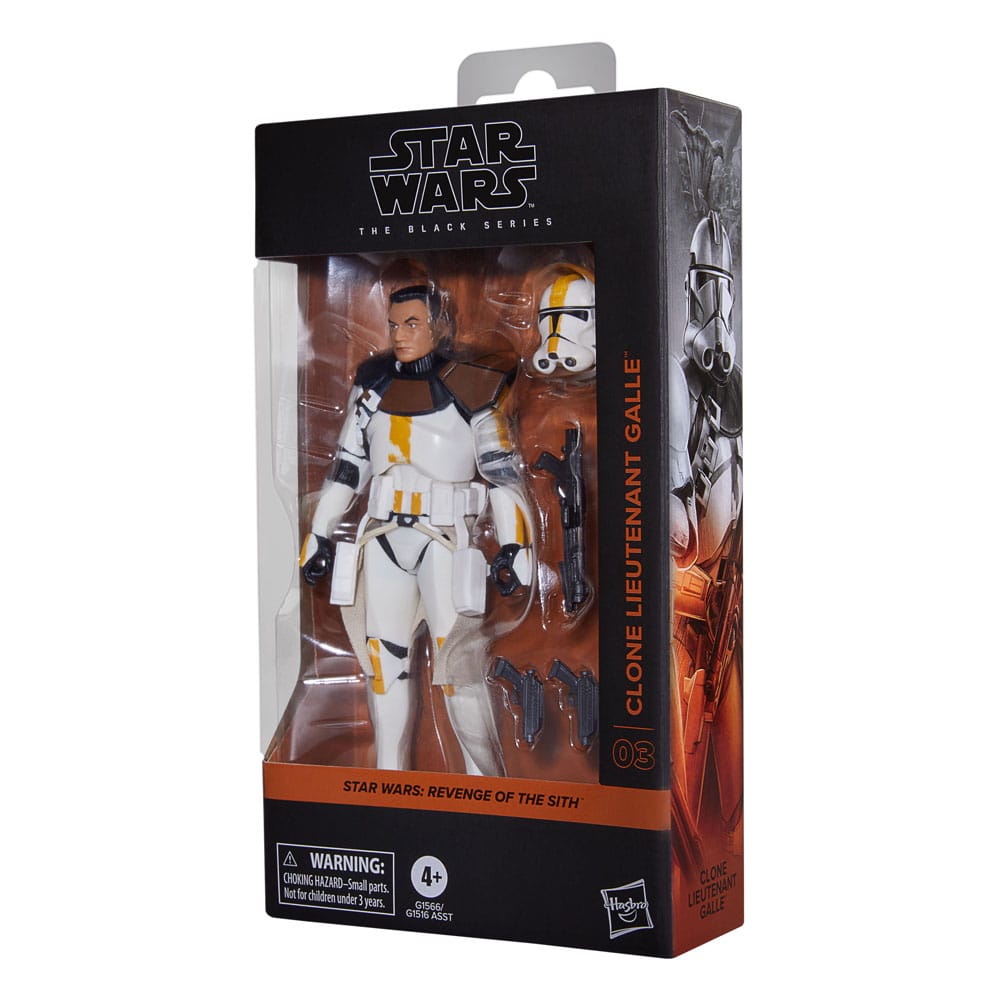 Pre-Order: Star Wars Black Series: Episode III - Clone Lieutenant Galle 15cm Actionfigur Hasbro 2025