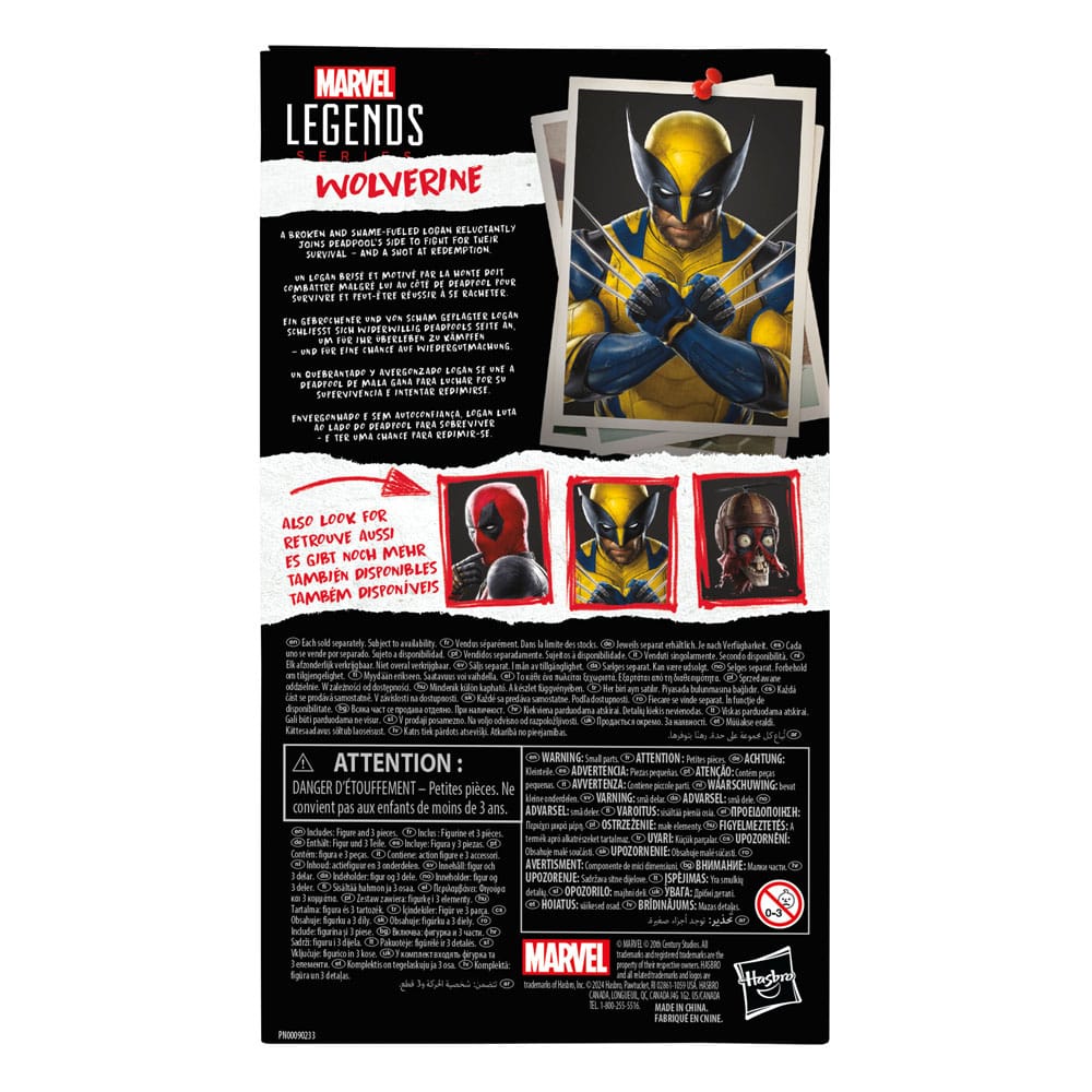 Marvel Legends: Deadpool & Wolverine - Wolverine Actionfigur 15cm Hasbro 2024
