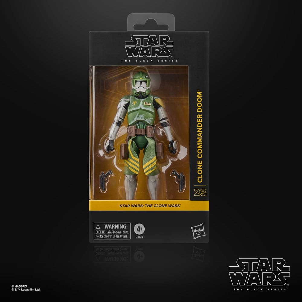 Star Wars: Black Series - Clone Commander Doom (The Clone Wars) 15cm Actionfigur Hasbro 2026 Exclusive