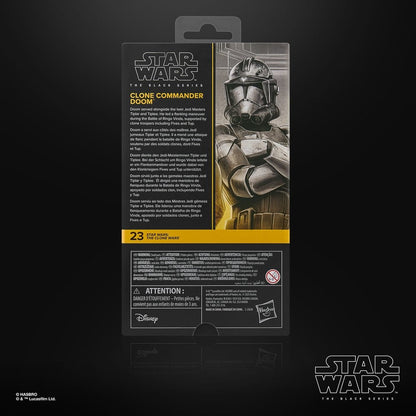 Star Wars: Black Series - Clone Commander Doom (The Clone Wars) 15cm Actionfigur Hasbro 2026 Exclusive