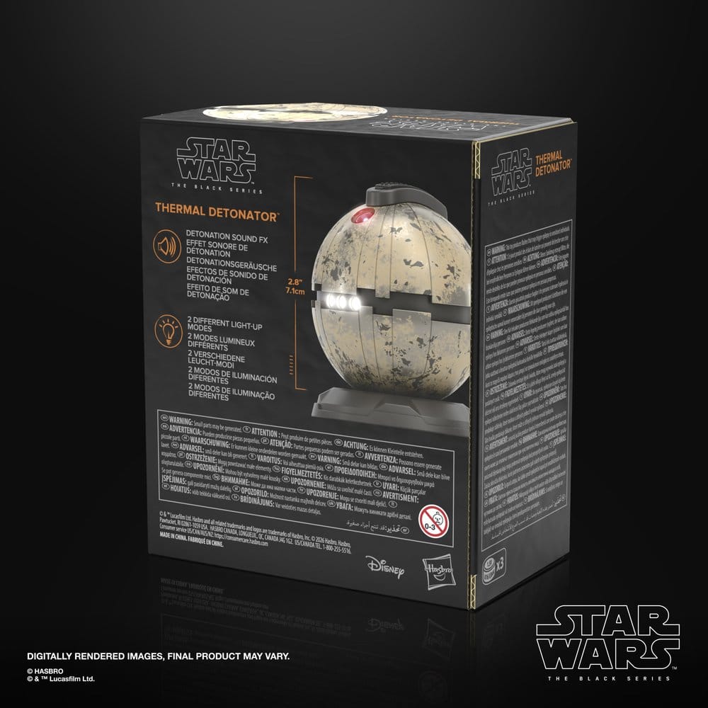 Star Wars: The Black Series - Thermaldetonator Replik 1/1 Elektronisch (Episode VI) Hasbro 2026