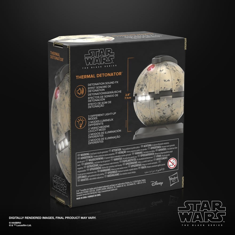 Star Wars: The Black Series - Thermaldetonator Replik 1/1 Elektronisch (Episode VI) Hasbro 2026