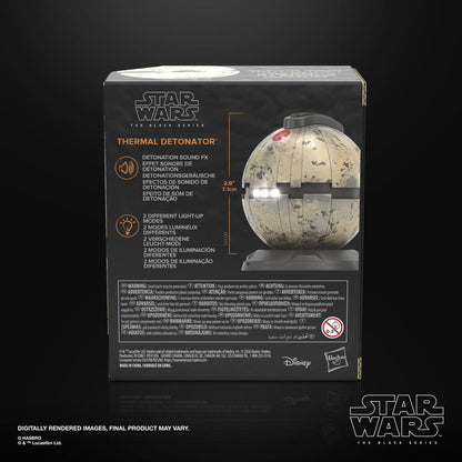 Star Wars: The Black Series - Thermaldetonator Replik 1/1 Elektronisch (Episode VI) Hasbro 2026