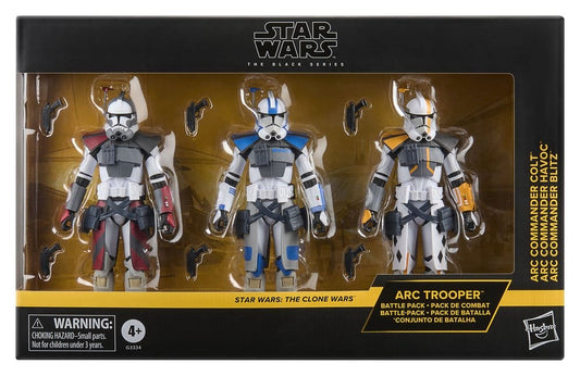 Star Wars: Black Series - ARC Trooper Battle Pack (The Clone Wars) 3er-Pack 15cm Actionfiguren Hasbro 2026