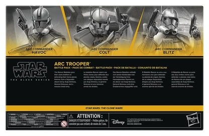 Star Wars: Black Series - ARC Trooper Battle Pack (The Clone Wars) 3er-Pack 15cm Actionfiguren Hasbro 2026