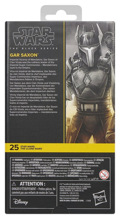 Star Wars: Black Series - Gar Saxon (The Clone Wars) 15cm Actionfigur Hasbro 2026