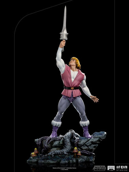 Masters of the Universe Art Scale Statue 1/10 Prince Adam 38cm Iron Studios **Auf Anfrage**