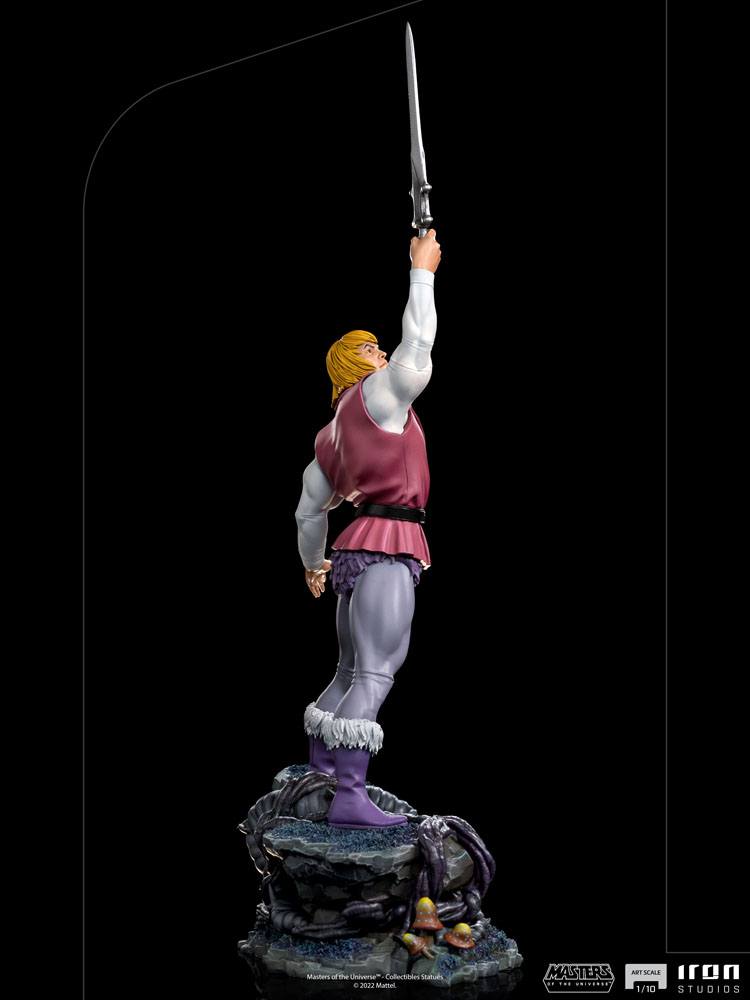 Masters of the Universe Art Scale Statue 1/10 Prince Adam 38cm Iron Studios **Auf Anfrage**