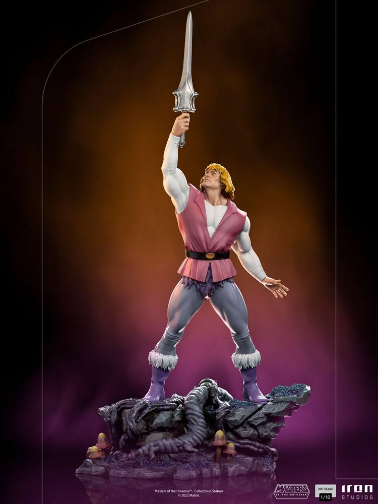 Masters of the Universe Art Scale Statue 1/10 Prince Adam 38cm Iron Studios **Auf Anfrage**