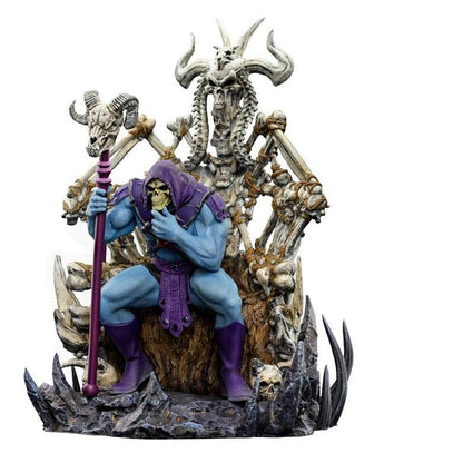 Masters of the Universe Art Scale Deluxe Statue 1/10 Skeletor on Throne Deluxe 29cm Iron Studios **Auf Anfrage**