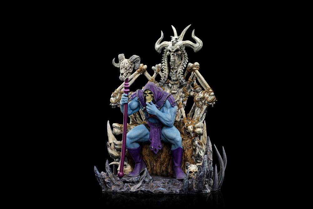 Masters of the Universe Art Scale Deluxe Statue 1/10 Skeletor on Throne Deluxe 29cm Iron Studios **Auf Anfrage**