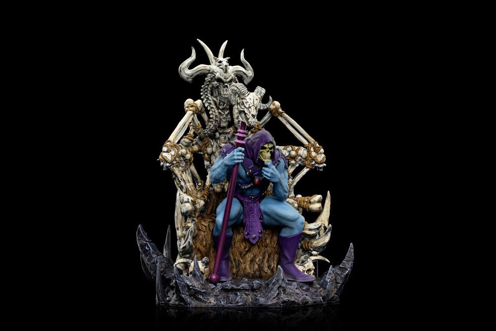 Masters of the Universe Art Scale Deluxe Statue 1/10 Skeletor on Throne Deluxe 29cm Iron Studios **Auf Anfrage**