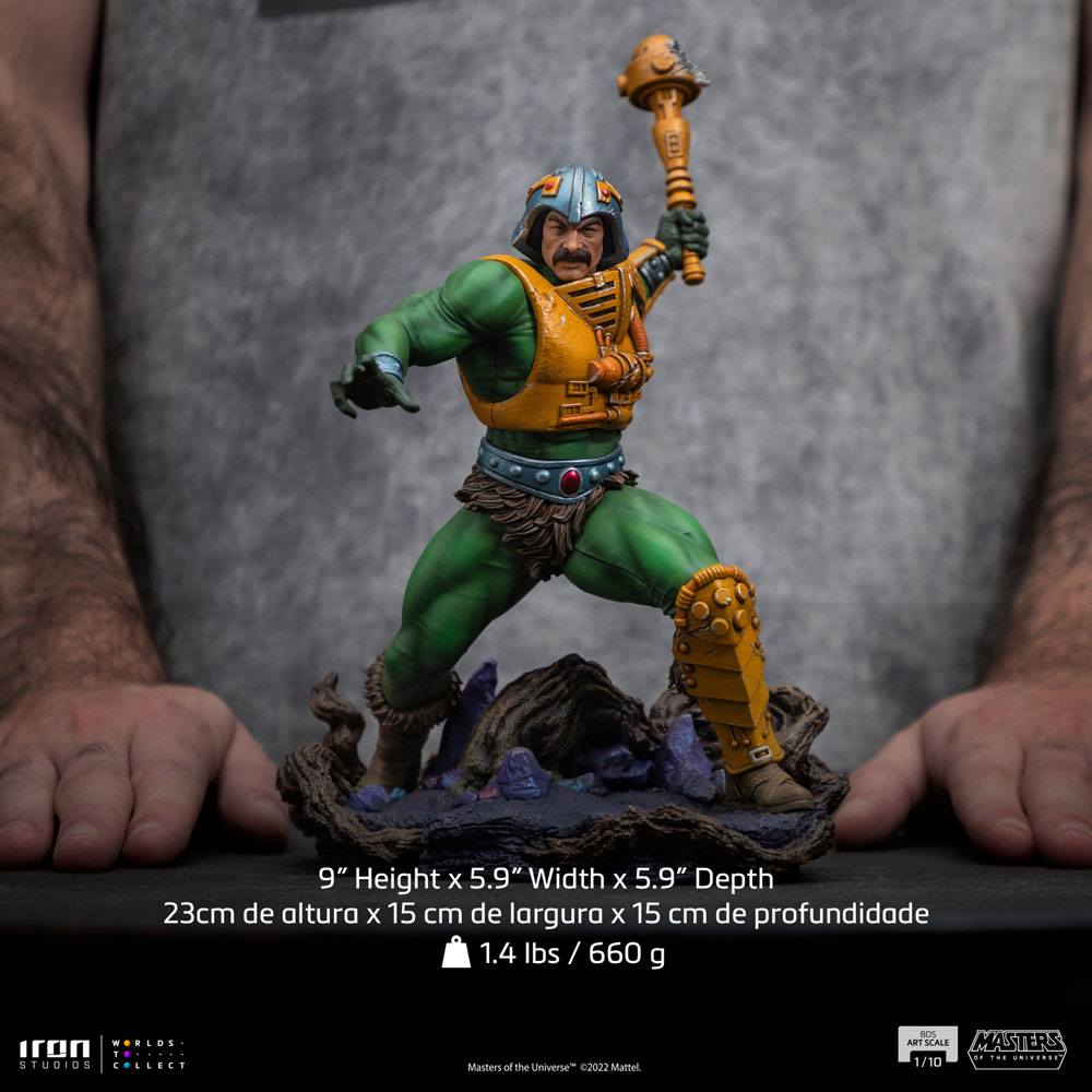 Masters of the Universe BDS Art Scale Statue 1/10 Man-at-Arms 23cm Iron Studios **Auf Anfrage**