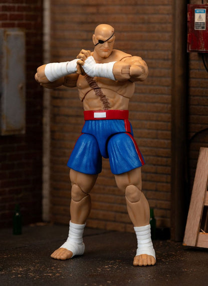 Pre-Order: Ultra Street Fighter II: The Final Challengers - Sagat Actionfigur 19cm Jada Toys 2025