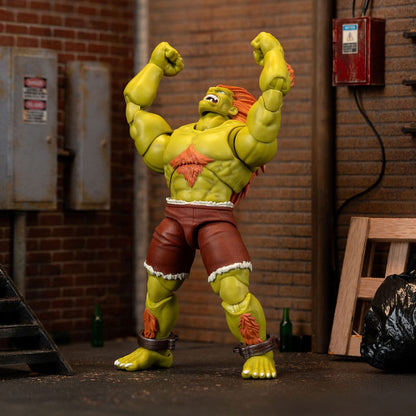 Pre-Order: Ultra Street Fighter II: The Final Challengers - Blanka Actionfigur 19cm Jada Toys 2025