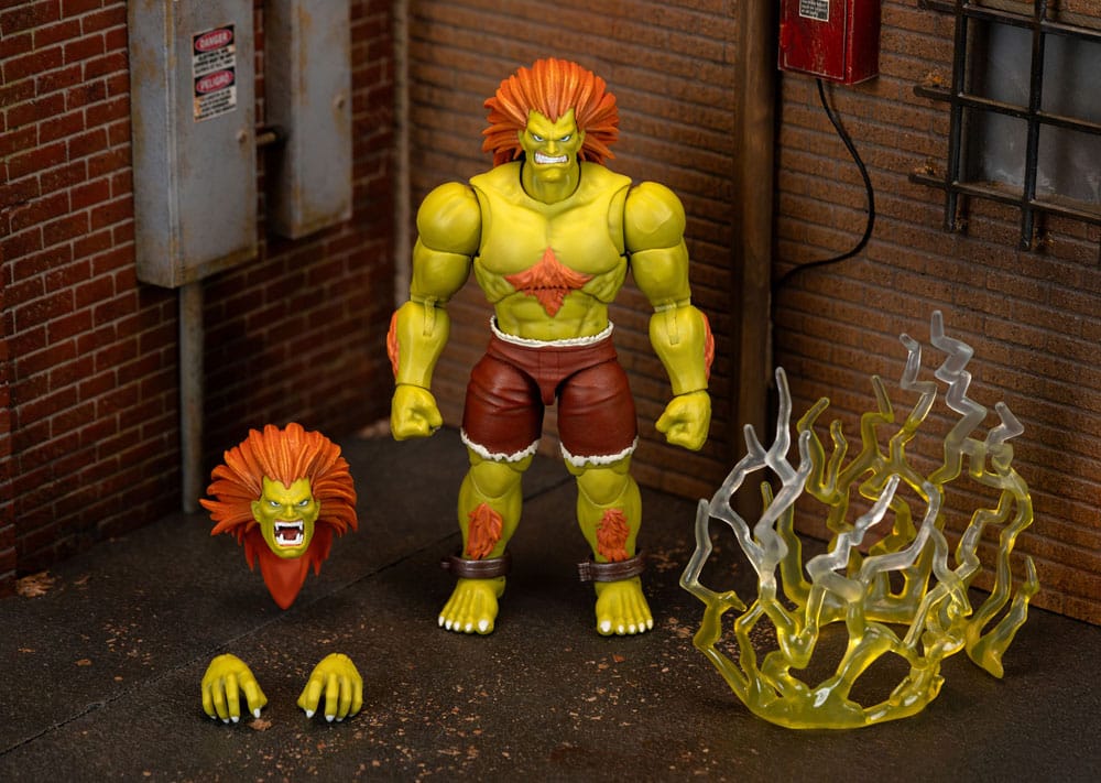 Pre-Order: Ultra Street Fighter II: The Final Challengers - Blanka Actionfigur 19cm Jada Toys 2025