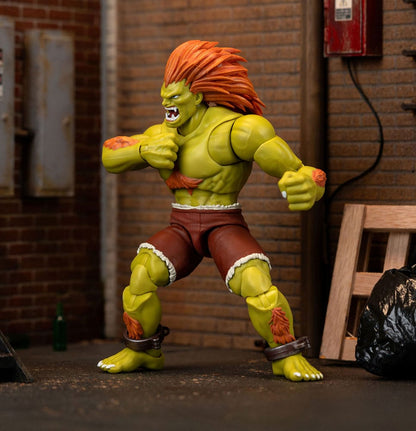 Pre-Order: Ultra Street Fighter II: The Final Challengers - Blanka Actionfigur 19cm Jada Toys 2025