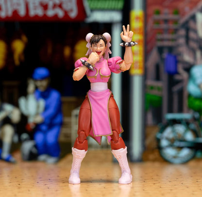 Pre-Order: Ultra Street Fighter II: Final Challengers - Chun-Li Player 2 SDCC 2024 Exclusive Actionfigur 15cm Jada Toys