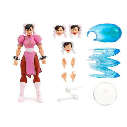 Pre-Order: Ultra Street Fighter II: Final Challengers - Chun-Li Player 2 SDCC 2024 Exclusive Actionfigur 15cm Jada Toys