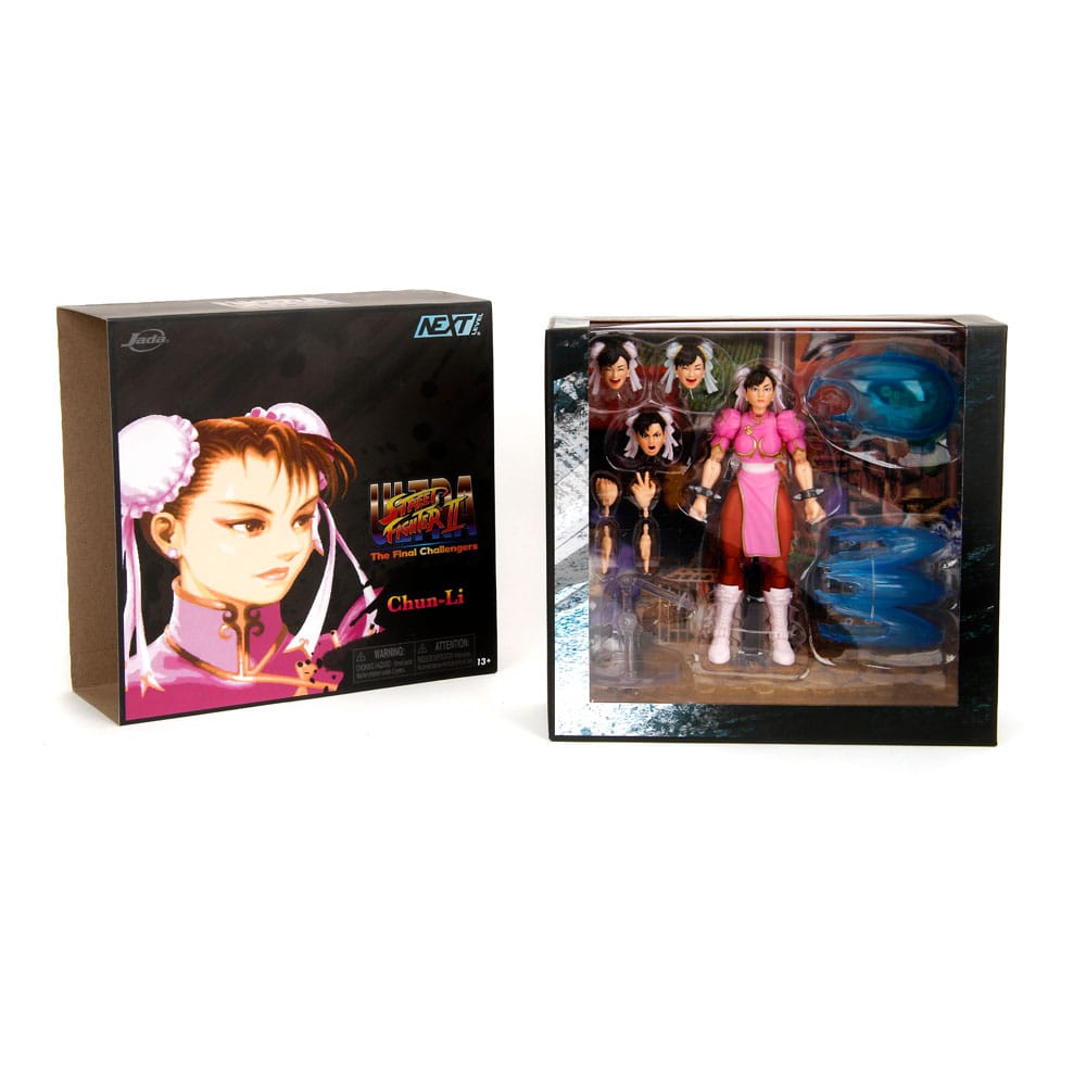 Pre-Order: Ultra Street Fighter II: Final Challengers - Chun-Li Player 2 SDCC 2024 Exclusive Actionfigur 15cm Jada Toys