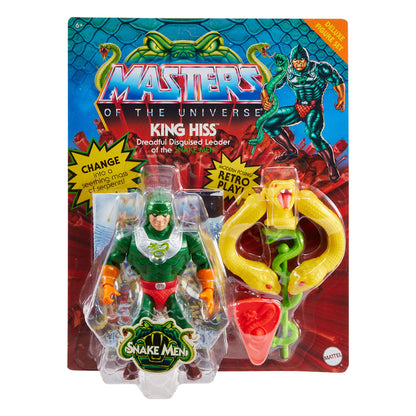 Masters Of The Universe Origins - King Hiss Deluxe Actionfigur 14cm EU Karte