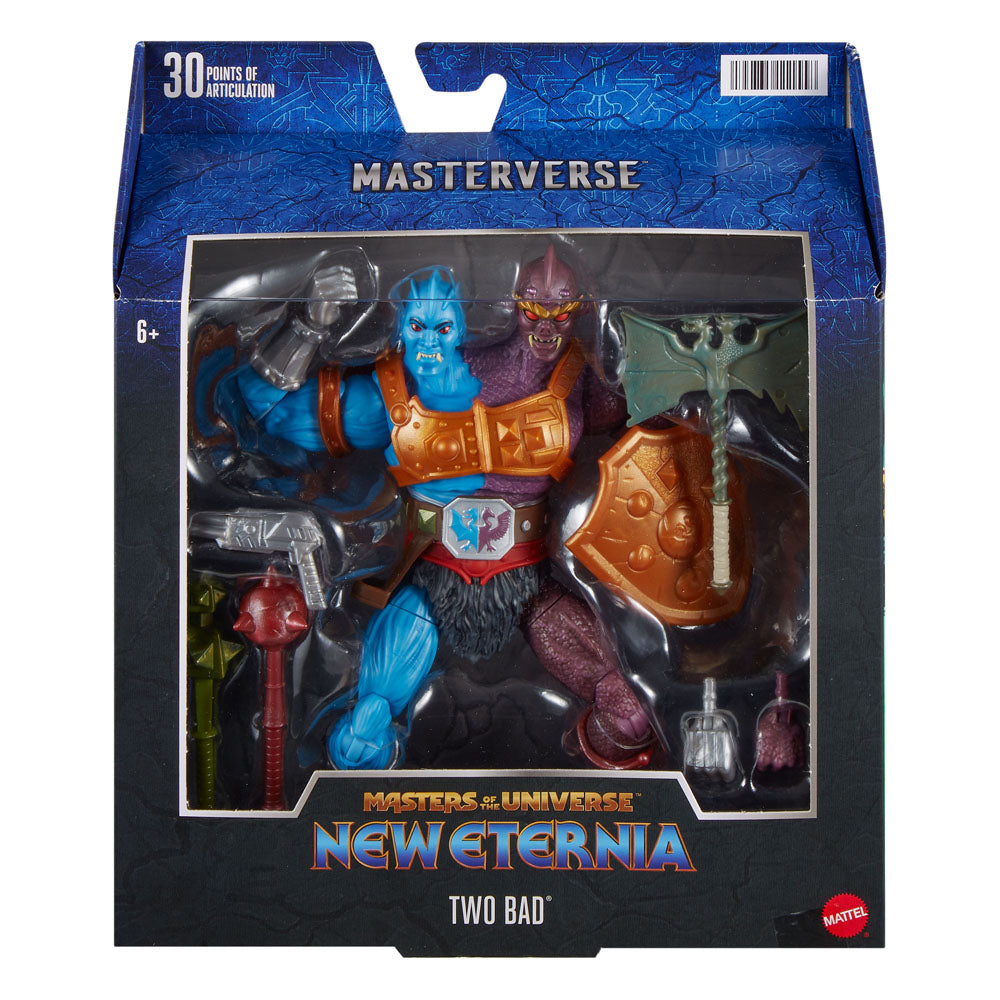 Masters of the Universe: New Eternia Masterverse - Two Bad Actionfigur 20cm EU Karte