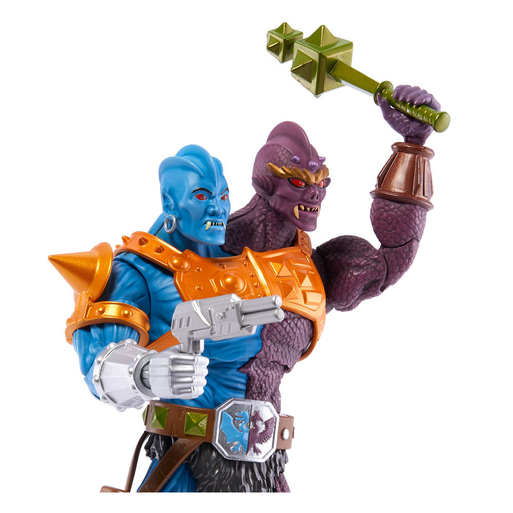 Masters of the Universe: New Eternia Masterverse - Two Bad Actionfigur 20cm EU Karte