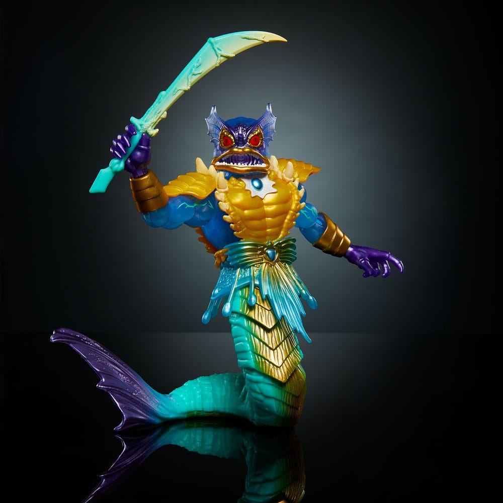 MOTU x TMNT: Turtles of Grayskull - Mer-Man Actionfigur 14cm Mattel 2024