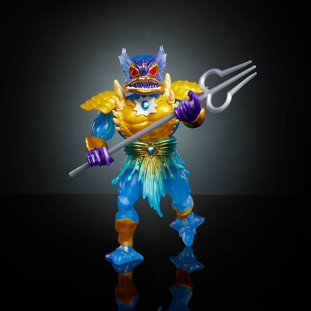 MOTU x TMNT: Turtles of Grayskull - Mer-Man Actionfigur 14cm Mattel 2024