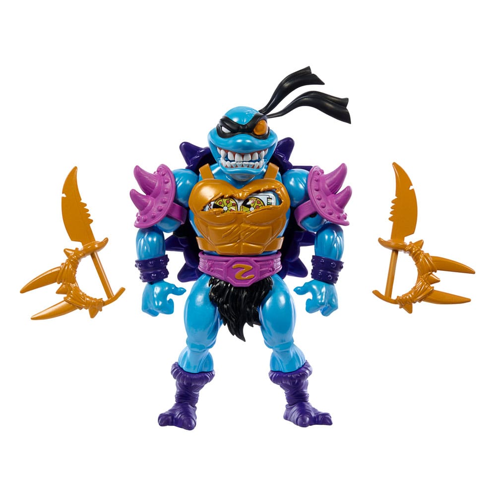 MOTU x TMNT: Turtles of Grayskull - Sla’ker (Slash Faker) Actionfigur 14cm