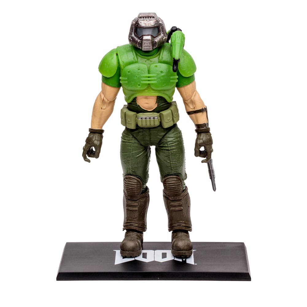 Doom Eternal - Doom Slayer Classic (Glow In The Dark Edition) Actionfigur 18cm Gold Label McFarlane