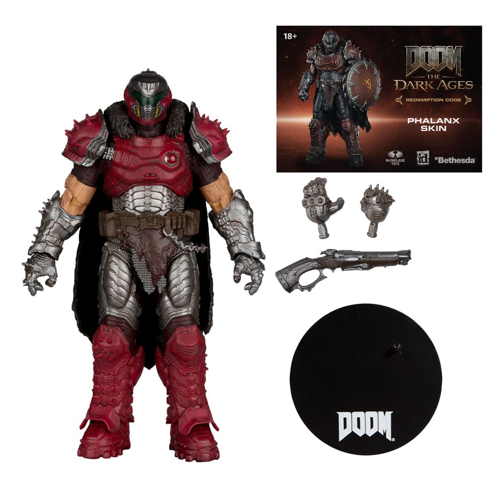 Pre-Order: Doom: The Dark Ages - Doom Slayer (Phalanx Skin) Actionfigur 18cm McFarlane Toys 2025