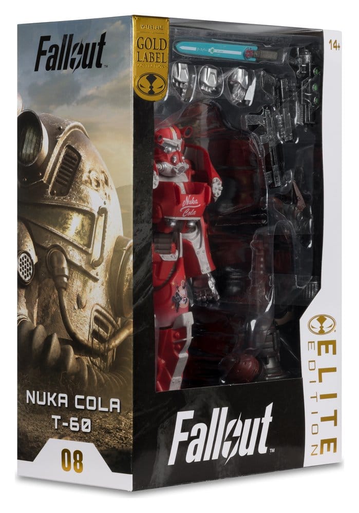 Fallout: Fallout 76 - Nuka Cola T-60 McFarlane Elite Edition #8 (Gold Label) 19cm Actionfigur McFarlane Toys 2026 Exclusive