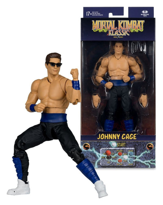 Mortal Kombat Klassics - Johnny Cage 18cm Actionfigur McFarlane 2026